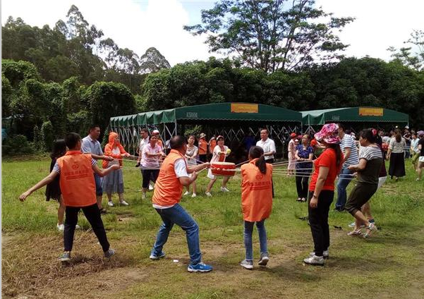 深圳中興公司員工活動(dòng)公司部門(mén)拓展在九龍山生態(tài)園圓滿成功