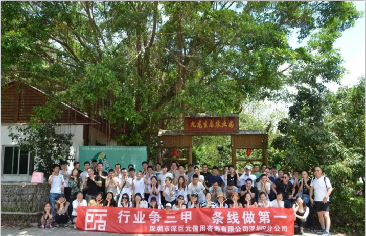 深巨元深圳B分公司九龍山團(tuán)隊(duì)拓展活動之旅