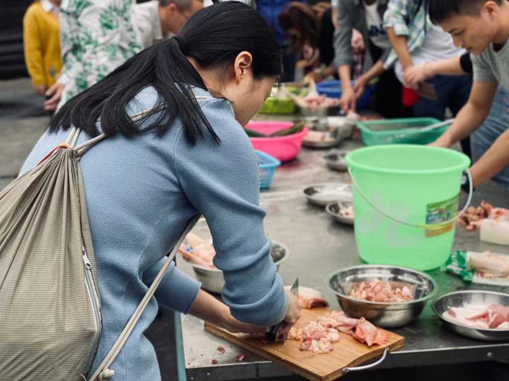 深圳農(nóng)家樂野炊不一樣的用餐方式